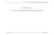 Section 3 Grant Implementation Checklist Manual/Section... · Version 3.2 Section 3 - Grant Implementation Checklist 1.0 Introduction The Grant Implementation Checklist is provided