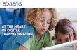 AT THE HEART OF DIGITAL TRANSFORMATIONplan build run. 10 solutions tailored to your business needs retail industry government agencies & local authorities utilities logistic healthcare