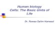 Human biology Cells: The Basic Units of Lifepharmacy.uobasrah.edu.iq/images/stage_one/Human... · Human biology Cells: The Basic Units of ... Cells come in different forms because