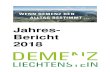 Jahres- Bericht 2018 - Demenz · Silke Wohlwend-Bischof (Präsidentin), Martin Wanger (Vizepräsident), Dorothea Goop-Jehle, Remo Mairhofer, Dr. Marco Ospelt Spenden-Konto: Liechtensteinische