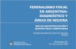 FEDERALISMO FISCAL EN ARGENTINA: DIAGNÓSTICO Y ÁREAS …€¦ · FEDERALISMO FISCAL Un poco de historia 3 Ley 20.221 1973 – 1984 Distribución del 48,5% entre Provincias por Brecha