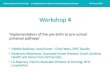 Workshop 4 - Queen's Nursing Institute Scotland · Workshop 4 ‘Implementation of the pre-birth to pre-school universal pathway’ •Debbie Balshaw, Lead Nurse – Early Years,