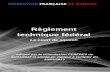 Règlement technique fédéral - FFSQUASH · 2016. 10. 13. · Règlement technique fédéral « court de squash » 3 Service Equipement FFSQUASH PREAMBULE Conformément aux dispositions