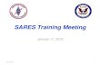 SARES Training Meeting• DMR Radio Presentation ... interpretation and guidance (lawyers at work!) • “Reboot” during 2nd half of 2018 in Santa Clara County ... Ubiquity Bullet