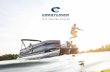 2019 Crestliner Pontoon Catalog To add structural and torsional strength, riser brackets and a crossmember