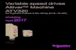 Variable speed drives Altivar™ Machine ATV320 1.0 4 45 Altivar Machine offer for Original Equipment Manufacturers Altivar Machine variable speed drives Application segments General