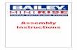 Assembly Instructionsbaileyladders.com/products/resources/mobilescaffold/...RS35628, 03/10 2 BAILEY Ladders Mini Rise Mobile Scaffold Pack Schedule Working Height (m) 2.9 3.7 5.7 Platform