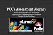 PCC’s Assessment Journey · PCC’s Assessment Journey Where We Began What We Wanted What We’re Doing What We’ve Learned Where We’re Going Purpose Accreditation Improvement
