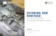 SECURING OUR HERITAGE · 2020. 6. 26. · seCURInG oUR HeRITaGe: PReseRVInG TRaDITIonal loCKsMITH sKIlls 1. aCKnowleDGeMenTs PaGe 4 board Members: John Baker, Camilla Roberts and