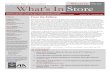 What's In Store - December 2015What’s in Store, December 2015 1 What’s In Store vz . American Bar Association From the Editors Welcome to the latest edition of What’s In Store,