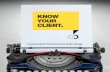 KNOW YOUR CLIEN T - Delin Designdelindesign.com/wp-content/uploads/2017/06/delin-knows-2016.pdf · creative solutions for B2B and consumer marketers. We bring together strategic thinking