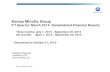 Konica Minolta Group€¦ · 2Q/March 2014 financial results highlight - Overview [Billions of yen] 1H 1H 2Q 2Q Mar 2014 Mar 2013 YoY Mar 2014 Mar 2013 QoQ Net sales （a） 450.5