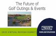 The Future of Golf Outings & Events · Golf Outings & Events. Let’s Get Down to Business What has changed since March? Golf operations Communication Typical golf/social events Shotgun
