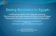 A brief presentation of the Egyptian economy The economic and … · 2019. 3. 28. · EGYPT: A portal of entry to the MENA region and Africa Egypt, amember ofCOMESA and AfCFTA can