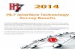HL7 Integration Engine Consultants - Published October , 2014 · 2020. 5. 29. · Published October , 2014 The 2014 HL7 Interface Technology Survey Results provide a current view