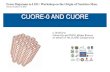 CUORE-0 AND CUORE - ICTPusers.ictp.it/~smr2478/talks/2_3Brofferio.pdf · CUORE-0 AND CUORE C. Brofferio University and INFN, Milano Bicocca on behalf of the CUORE Collaboration From