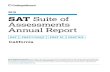 2019 California SAT Suite of Assessments Annual Report · 1,116,270 test takers completed the SAT or a PSAT‐related assessment (PSAT/NMSQT, PSAT 10, or PSAT 8/9) in the 2018-19