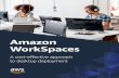 Amazon WorkSpaces · changes in user numbers and computing requirements. Even virtual desktop infrastructure (VDI) solutions involve procuring, deploying, and managing a costly and