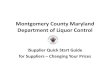 Montgomery County Maryland Department of Liquor Control€¦ · Health, Welfare, Benefits for Ex-Employees, and Pa For both pension and non-pension retirees! For open enrollments,