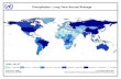 Precipitation: Long Term Annual Average · Precipitation: Long Term Annual Average Data Source: UNSD Last Update: March 2011