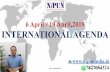 6 April -19 April,2019 INTERNATIONAL AGENDAnipunindia.in/wp-content/uploads/2016/03/international-agenda-6-ma… · NiPUN 1 6 April -19 April,2019 INTERNATIONAL AGENDA NiPUN 7827054324
