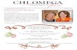 Chi Omega Newsletter Sept 2011 Omega November... · 2012. 11. 13. · Chi Omega Houston Alumnae Newsletter November 2012 Letter from Our President Dear Chi Omega Sisters: This fall
