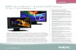 NEC AccuSyncTM Touch LCD Series - Desktop Monitors€¦ · As touch requirements differ from one application or environment to the next, our AccuSync LCD52V and LCD72VX monitors are