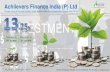 Achiievers Finance India (P) Ltdachiieversquickgoldloan.com/wp-content/uploads/2019/05/Achiiever… · Achiievers Finance India (P) Ltd Earn Interest up to 13.25 % pa Get Yield up