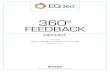 FEEDBACK - Clarion Enterprises€¦ · Seeking others’ feedback on your strengths and weaknesses demonstrates a willingness to learn weaknesses. n