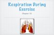 Respiration During Exercisejemmett/4340/4340-Pulmonary.pdf · Respiration During Exercise Chapter 10. Terms Ventilation Respiration Pulmonary respiration Cellular respiration. Ventilation