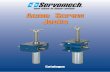 SERVOMECH Acme Screw Jacks - Servotech€¦ · Screw jacks overview Screw jacks transform a rotary motion from an electric, hydraulic or pneumatic motor or even manual operation into