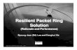 Resilient Packet Ring Solution - IEEE 802 LMSC€¦ · Resilient Packet Ring Solution (Rationale and Performance) Byoung-Joon (BJ) Lee and Donghui Xie. IEEE 802 LAN/MAN 2 Contents