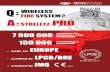 7 000 000 Streletz-PRO.pdftwo leading certification boards - LPCB / BRE Global and IMQ. The factory will supply EN54 LPCB approved wireless products to the global market. Search and