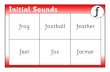Initial Sounds f · © Copyright 2011,  Initial Sounds f. Title: Initial blends bingo Author: Samuel Created Date: 20111206154531Z