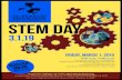 STEM DAY€¦ · Engineering, and Math (STEM) opportunities for 7th and 8th grade students. Featuring interactive hands-on lab experiences, workshops, food, fun and learning. 3.1.19
