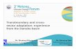 Transboundary and cross- sector adaptation: experience from the Danube basin - Mekong River … · Transboundary and cross-sector adaptation: experience from the Danube basin Mr.