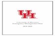 University of Houston Emergency Management Plan 2019-2020...Revised: 11/8/2019 Page: 4 Record of Annual Plan Review Date Review facilitated by: 12/22/2014 K. Boysen 12/11/2015 K. Boysen