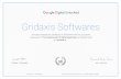 Digital Garage Certificate - Gridaxis Softwares - Digital... · Go gle Digital Unlocked is hereby awarded this certificate of achievement for the successful completion of The Fundamentals