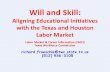 Aligning Educational Initiatives with the Texas and Houston Labor …chsccrcenter.weebly.com/uploads/2/2/4/8/22483248/... · 2019. 9. 11. · Top 20 Fastest Growing Texas Counties