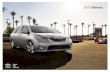 2017 Sienna - Toyota€¦ · wide-angle image or two smaller images from separate sources at the same time. PREMIUM INTERIOR A premium experience ... Sienna is ready to go. Welcome