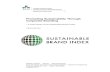 Promoting Sustainability Through Corporate Branding · 2017. 8. 18. · branding (ibid.). Although CSIs, such as SB Index, may provide several insights to corporate sustainability