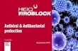 Antiviral & Antibacterial protection · antiviral agents due to high surface area to volume ratio and unique chemical and physical properties 5) Small silver particles are effective