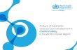 Analysis of stakeholder views on future development in...Analysis of stakeholder views on future development in chemical safety in the WHO European Region WHO Regional Office for Europe