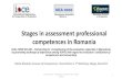 Stages in assessment professional competences in Romaniamca-2000. â€¢Copy of ID Card â€¢Copy of Birth