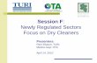 Newly Regulated Sectors Focus on Dry Cleaners · on dry cleaning alternatives. Joy Onasch at 978-934-4343 . Pam Eliason at 978-934-3142 • The MA DEP staff provide clarifications