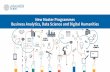 New Master Programmes Business Analytics, Data Science and … · 2020. 7. 14. · 05/06/2020 Presentation of the Master’s programmes Business Analytics, Data Science and Digital