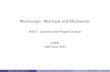 Multioutput, Multitask and Mechanisticurtasun/tutorials/gp_cvpr12... · 2012. 7. 10. · Multioutput, Multitask and Mechanistic Neil D. Lawrence and Raquel Urtasun CVPR 16th June
