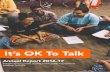 It’s OK To Talkitsoktotalk.in/wp-content/uploads/2019/05/Public... · Contact: Sangath, J-18, II Floor, Lajpat Nagar 3, New Delhi, India The Wellcome Trust is a biomedical research