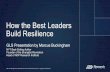 How the Best Leaders Build Resilience€¦ · Copyright © 2020 ADP, Inc. Workplace Resilience Items 1 I have all the freedom I need to decide how to get my work done. 3 In the last
