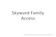 Skyward Family Access - Citrus...Family Access – Top Menu •Student: Use the student drop down menu to select the name of the student. Students at other schools that have been activated